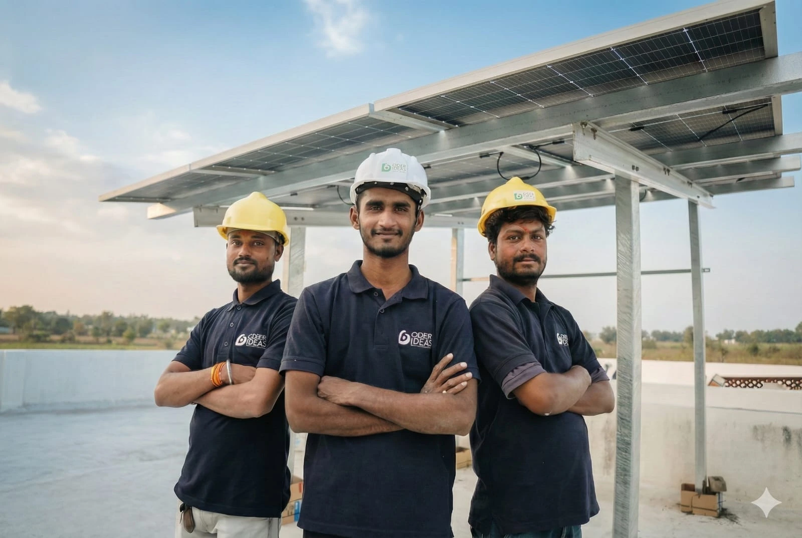 Green Ideas Solar Installer with Solar Panel System in Akola